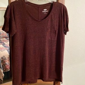 Old Navy boyfriend Short Sleeved Shirt